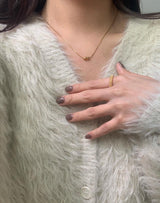 (silver925) シルキービーンネックレス *gold