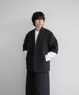 RELAX PADDING CARDIGAN BLACK