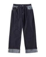 25FW ROLL UP DENIM PANTS