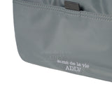 24FW SYMBOL RIVET MULTI POKET CROSS BAG GREY