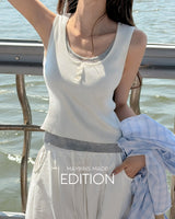 [MADE] Lait layered sleeveless