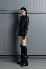 automatic biker jacket