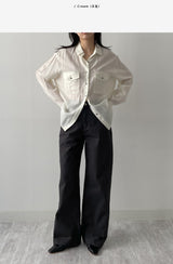 Marche Pocket Loose Fit Blouse