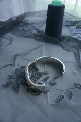 gold hole bangle watch
