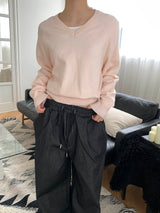 Loosefit v neck knit(8color)