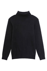 Tencel Cashmere Fitted Turtleneck Sweater