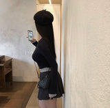[BELLIDE MADE] スリムフィット, ツートーンレイヤードTシャツ