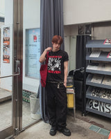 ポニアー カチオン パラシュート ダイアゴナル カーゴ パンツ