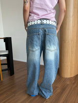 CLASSIC BAGGY DENIM PANTS