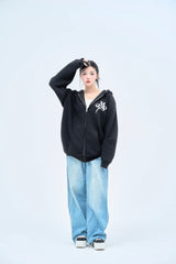 ワッペンジップアップフーディー / Wappen zip-up hoodie