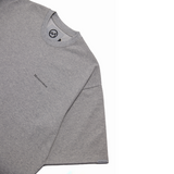 METAMORPH DOUBLE GAUZE TEE (GREY)