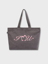 Cotton Dot Printing Eco Bag(COCOA)