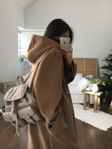[BELLIDE MADE] ウェンディーズダッフルロングコート with トフト