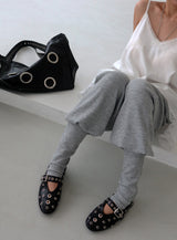 Warmer Layered Wide Jogging Pants