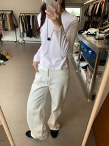 ラベルシルクロングスリーブ (7color)