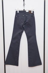 Light Striped Low-Rise Bootcut Pants (Charcoal/3size)