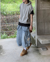 Dekaring D‑Ring Cargo Bermuda Denim