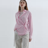 RVS Wrap Shirts Pink