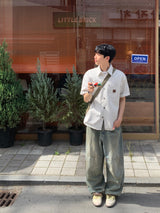 バイカーパッチデニムパンツ – M, L (3 Colors)