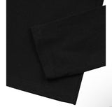 COLI CROSS LEATHER PATCH LONG SLEEVE T (2COLOR)