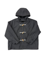 Wool Hooded Duffle Coat (3 Colors)