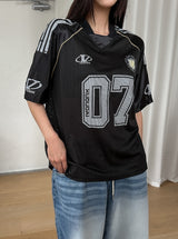 インターブマッシュラグランスポーティ半袖Tシャツ