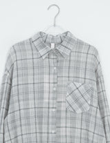Flue Loose-Fit Summer Check Shirt