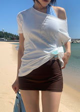 SHELL OFF TEE (2color)