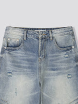Maze Dart Curved Denim