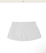 パンプキンコットンシャーリングミニsk