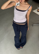 SOFT RIB BOOTS CUT PANTS