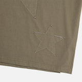 Layered スター ウォッシュドトップス (3color)