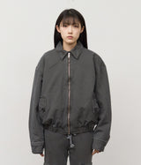 Seto Cropped Washed Blouson