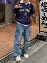 Unisex エアーフォースカラースウェットシャツ