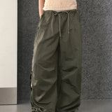Allben Pintuck Parasuit Two-Way Pants