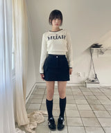 ロゴブークレラウンドニット