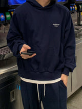  Merin simple logo hoodie