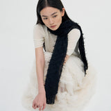Tassel Ribbon Layer Scarf_2 colors