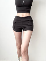 1400. Basic cargo pocket short pt (3color)