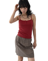 Spandex Crop Cap Sleeve Tank Top
