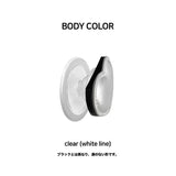 ハートミラートック (マグネット) - 9colors (クリアボディー)