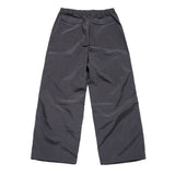 25SS ナイロンパラシュートパンツ チャコール