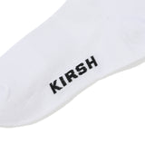 KIRSH プレーンロゴソックス2パック [WHITE]