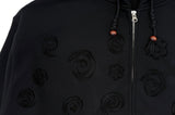 FLORAL JUMPER IN BLACK