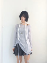 ライト テクスチャー シャーリング Tシャツ