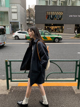[MADE] Peto Pintuck Mini Skirt
