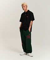 939 スモールロゴポロTシャツ (ブラック)