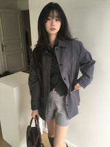 biscuit cotton jacket