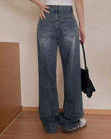 Iz straight fit denim pants