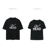 ヘッドアートワークTシャツ (2color)